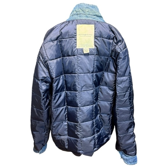 Denim & Supply Insulated Down Feather Denim Jacket Workwear Men’s XL - Picture 6 of 10